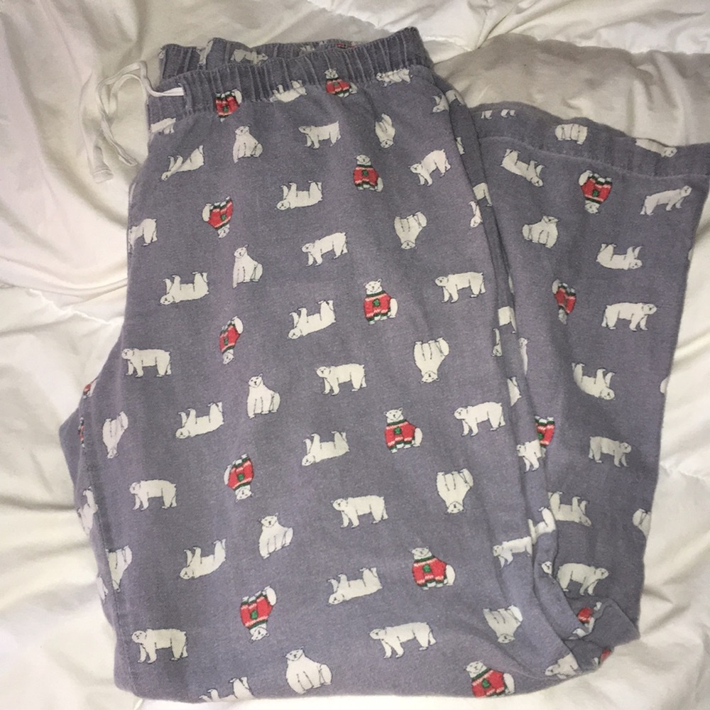 Super cozy polar bear pajamas pants!